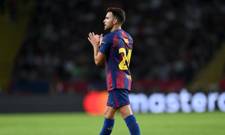 إريك جارسيا: برشلونة غاضب أمام إلتشي.. ودوري الأبطال لا يمنح الفرص