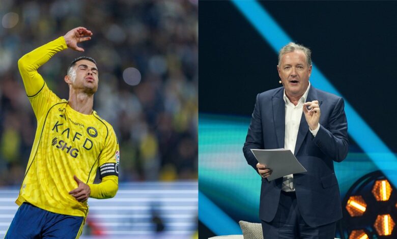 بيرس مورجان يكشف تفاصيل محادثاته مع رونالدو بشأن أزمة الدوري السعودي