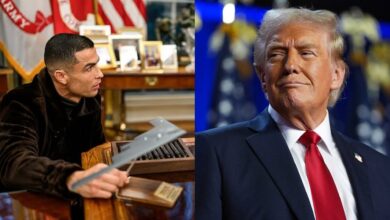 رونالدو ورد ترامب: الإعلام السعودي يحتفل بـ"بشت" الدون ضد أمريكا - Social gfx/ Goal Arabia