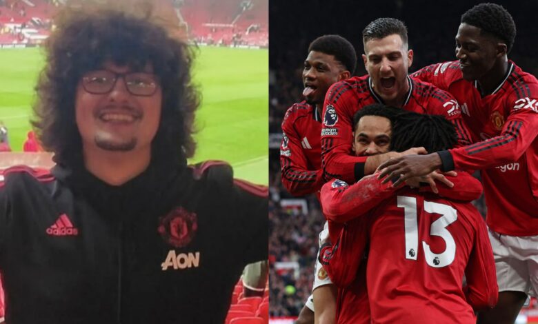 مشجع مانشستر يونايتد يكشف حقيقة أرباحه وحيلة نمو الشعر