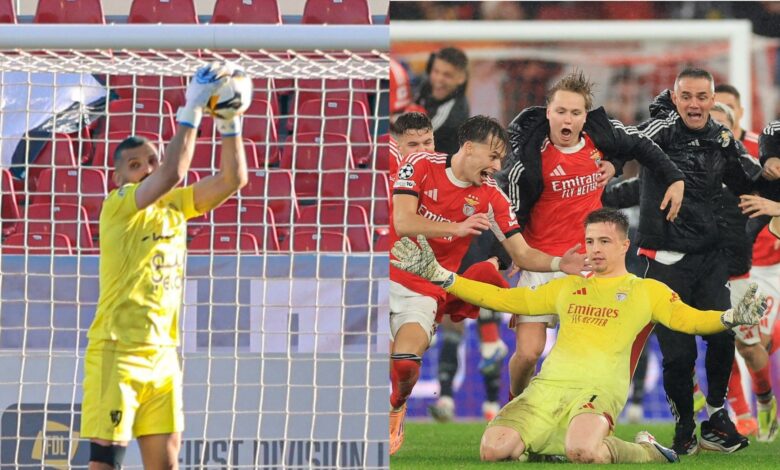 هدف إنقاذ الحارس دغريري في الدوري السعودي على طريقة تروبين!