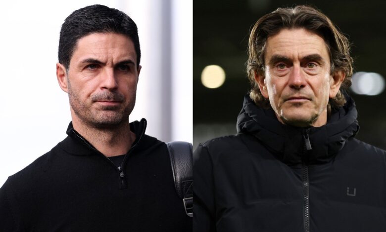 أرتيتا يرد على إقالة فرانك: خبر محزن لمدرب ممتاز ورجل استثنائي