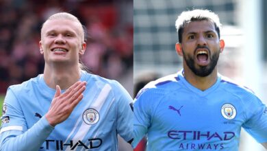 هالاند: هل هناك تراجع؟ أغويرو يؤكد أن النجم "أفسد الجميع" - Getty