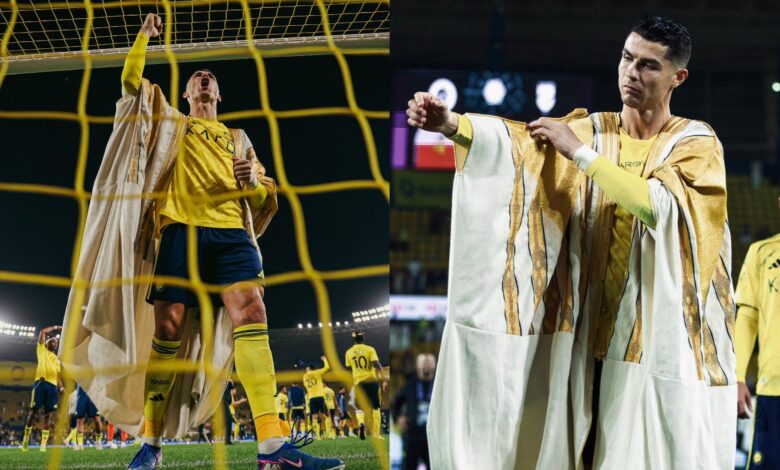 أخبار النصر اليوم: تفاصيل بشت رونالدو الملكي وتجربة جيسوس الرمضانية - social gfx