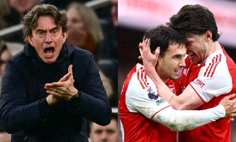 توماس فرانك: هوس أرسنال يقود مدرب توتنهام للإقالة!