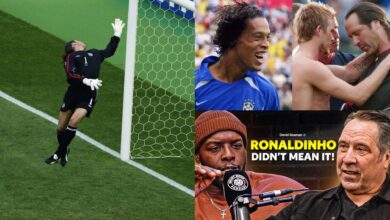 ديفيد سيمان: هل سأُعامل مثل بيكهام بعد هدف رونالدينيو؟