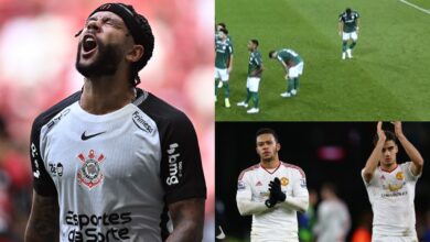 ديباي يهدر ركلة جزاء بعد عرقلة زميله السابق بيريرا في ديربي كورينثيانز