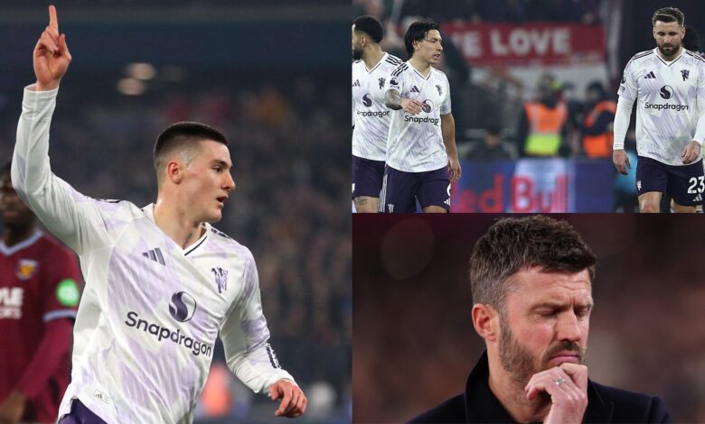 مانشستر يونايتد يتعادل مع وست هام: بنجامين سيسكو ينقذ لوك شو