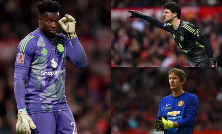 فان دير سار يكشف سر فشل أونانا ويشيد بالحارس الجديد لمانشستر يونايتد - Getty