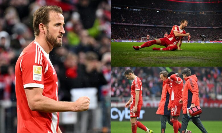 هاري كين يقود بايرن ميونيخ لفوز مثير على إينتراخت فرانكفورت، وديفيز يتعرض لإصابة - Getty