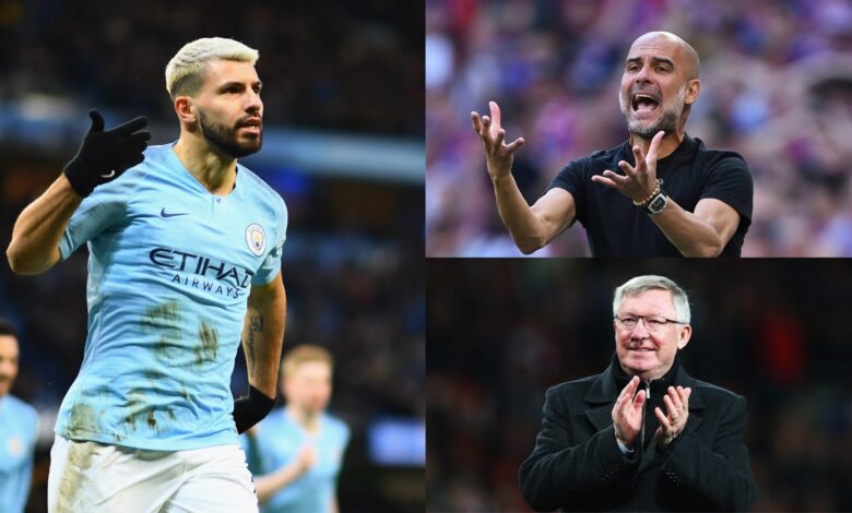 أجويرو: رحيل جوارديولا عن السيتي لن يدمر النادي مثل فيرجسون - Getty