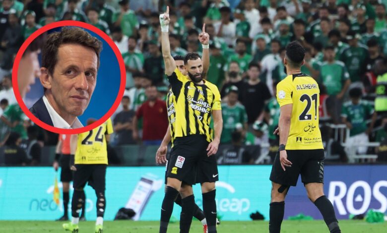 الاتحاد يرسل رسالة ساخرة لـ بنزيما بعد سداسية.. وبلانيس يؤكد حبه للنادي