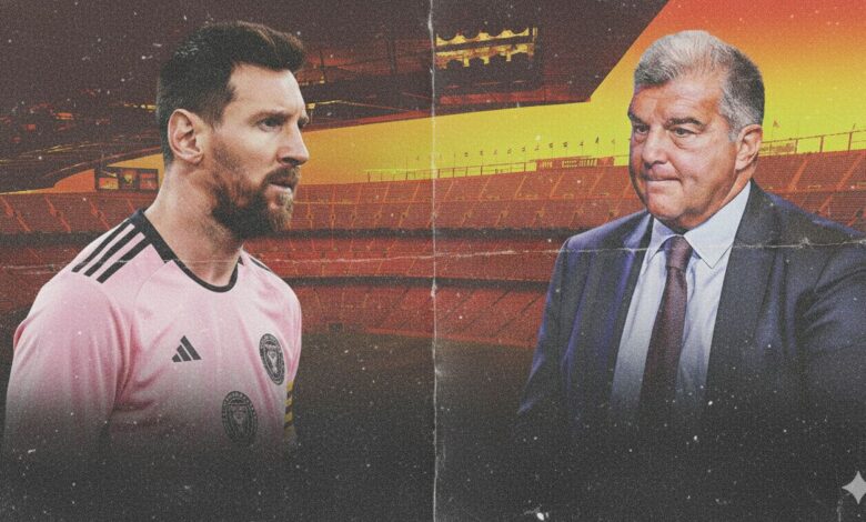 برشلونة وهانزي فليك: شكر لابورتا على أعظم إنجازات ولايته