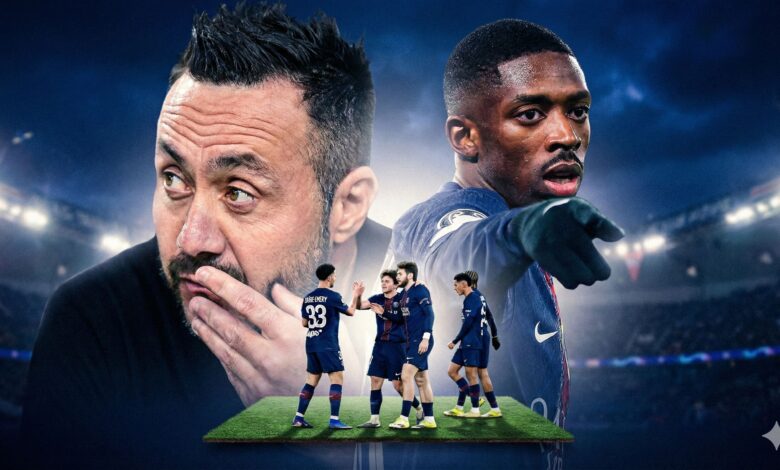 كلاسيكو باريس سان جيرمان: ديمبيلي يقود باريس لخماسية أمام مارسيليا ويهدد عرش يامال