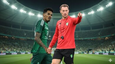 الأهلي ضد ضمك: اعتراف بفضل جالينو، ميلوت، ومصيدة التسلل - GOAL AR