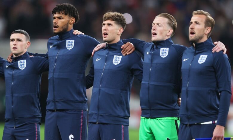 النشيد الوطني الإنجليزي: كلمات