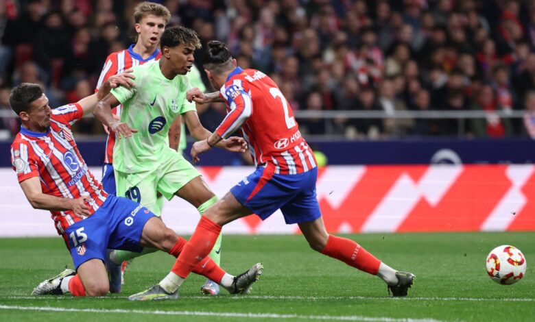 القنوات الناقلة لمباراة أتلتيكو مدريد وبرشلونة في كأس إسبانيا 2025-2026