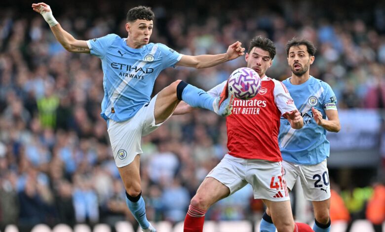 مانشستر سيتي يتصدر الدوري الإنجليزي بخبرة الأبطال أمام أرسنال - Getty