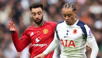 موعد مباراة مانشستر يونايتد وتوتنهام 2025-2026 والقنوات الناقلة
