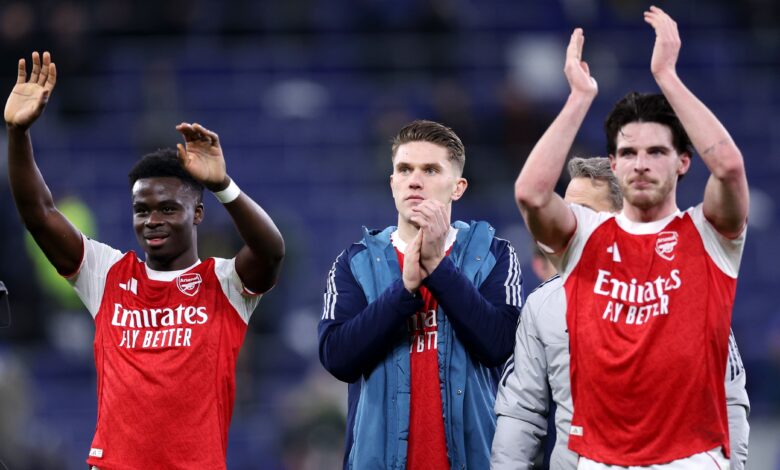 ديكلان رايس: ساكا صرخ "لا يمكن أن نخسر" قبل ديربي توتنهام - Getty Images Sport