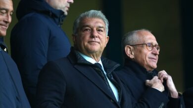 لابورتا: لن يعيدوا لنا النقطة! غضب برشلونة من خطأ VAR أمام جيرونا - Getty Images Sport