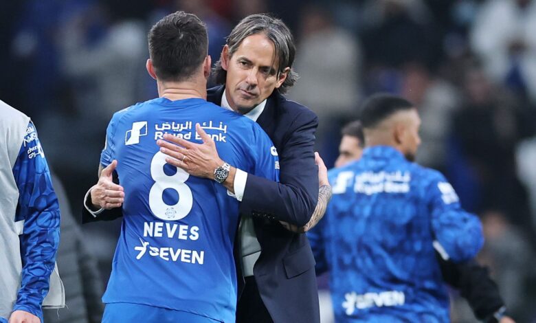 إنزاجي يرد على لاعبي الهلال: تحية الجماهير واجب بعد المباريات - Getty Images Sport