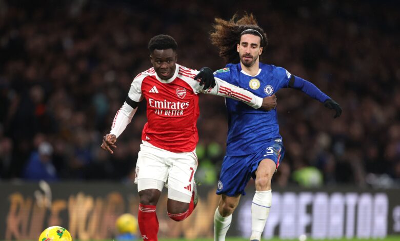 القنوات الناقلة لمباراة آرسنال وتشيلسي في كأس الرابطة 2025