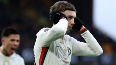 كول بالمر يرد على أنباء رحيله بالهاتريك في شباك وولفرهامبتون