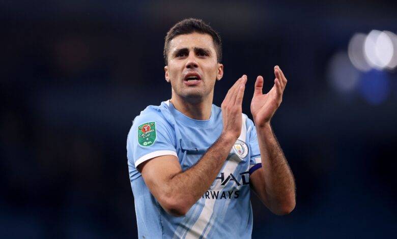 رودري متهم بتصريحات غير عادلة للحكم، نجم مانشستر سيتي يواجه خطر الإيقاف