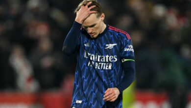 أرتيتا يكشف سبب غياب أوديغارد عن كأس الاتحاد وإصابة لاعبين آخرين