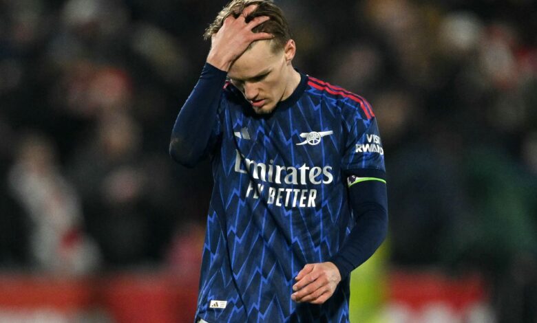 أرتيتا يكشف سبب غياب أوديغارد عن كأس الاتحاد وإصابة لاعبين آخرين