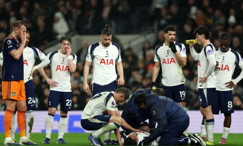 إصابة أودوبيرت بالرباط الصليبي تنهي موسمه مع توتنهام
