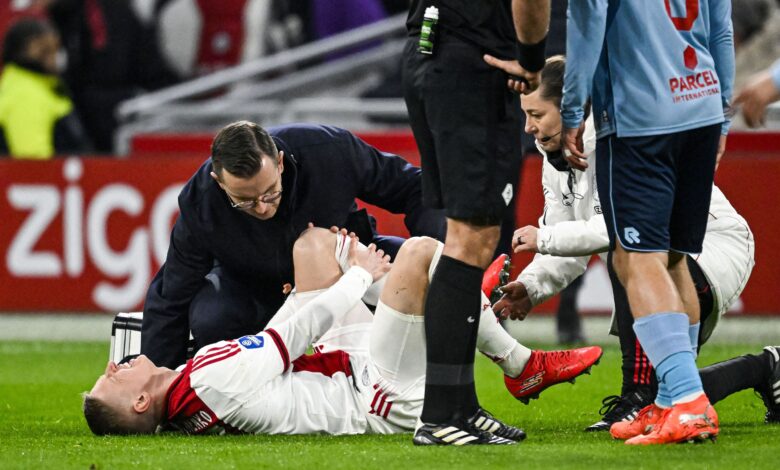 زينشينكو يبكي: إصابة تبعد نجم أرسنال السابق عن الموسم