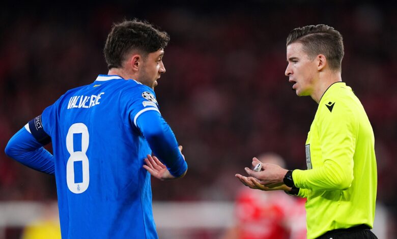 طرد العقيدي وفالفيردي: هل حكم ريال مدريد وبنفيكا ظالم؟