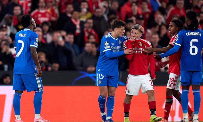 ريال مدريد وبنفيكا: موعد دوري أبطال أوروبا والقنوات الناقلة 2026 - Getty Images Sport