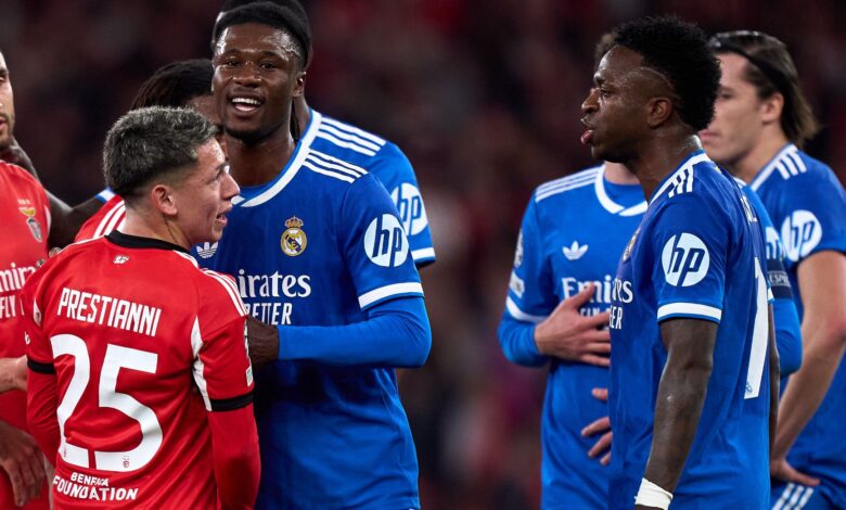 بريستياني ليس عنصريًا: رئيس بنفيكا يدافع عن إيقاف "غير العادل" لجناحه - Getty Images