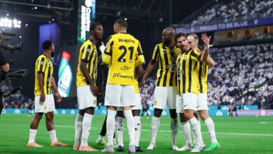 موعد مباراة الاتحاد والخليج بدوري روشن 2025-2026 والقنوات الناقلة - Getty Images Sport