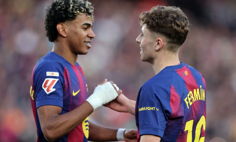 القنوات الناقلة لمباراة برشلونة وفياريال 2025.. و مشاهدتها أونلاين