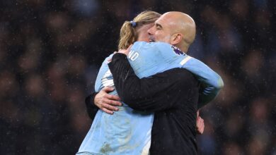 بيب يطلب من هالاند وقف مفاوضات ريال مدريد.. قلق سيتي يتزايد - Getty Images Sport