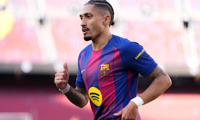 برشلونة: رافينها يؤكد ثقته بالعودة التاريخية ضد أتلتيكو مدريد - Getty Images Sport