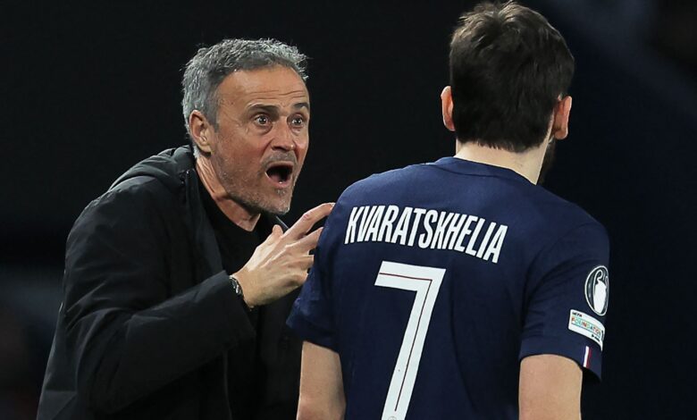 دوري أبطال أوروبا: إنريكي يحذر تشيلسي وبرشلونة ويؤكد جاهزية باريس سان جيرمان - AFP