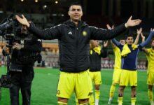 الكلمة المفتاحية: رونالدو والناصري يقودان النصر إلى الصدارة في الدوري السعودي - Getty Images Sport