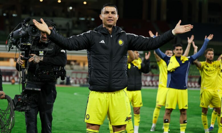 الكلمة المفتاحية: رونالدو والناصري يقودان النصر إلى الصدارة في الدوري السعودي - Getty Images Sport