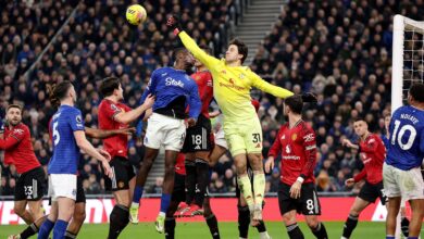 لامينز يتألق: مويس يشيد بحارس مانشستر يونايتد بعد الفوز الصعب على إيفرتون -