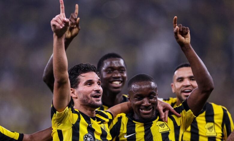 الاتحاد يسحق الغرافة 7-0: تألق عوار والنصيري وركلة البداية للمعاناة