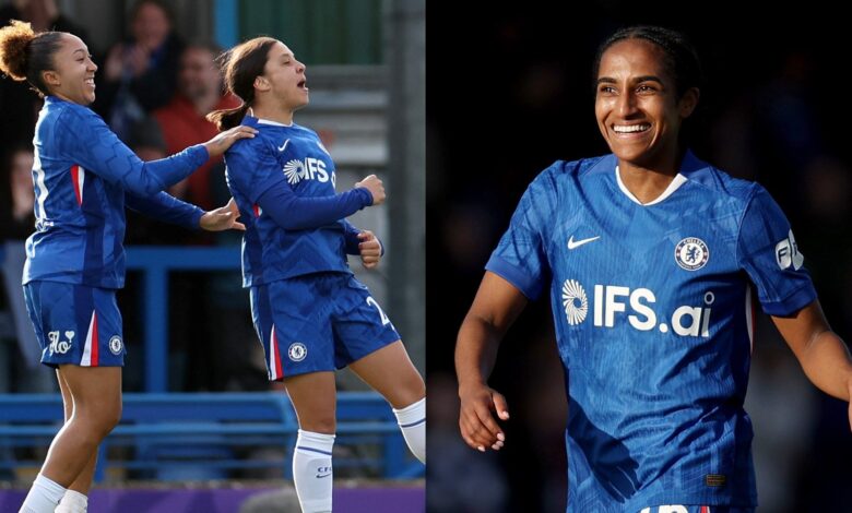 ناومي جيرما وسام كير تقودان تشيلسي لتأهل دراماتيكي على حساب مانشستر يونايتد - Getty Images/GOAL