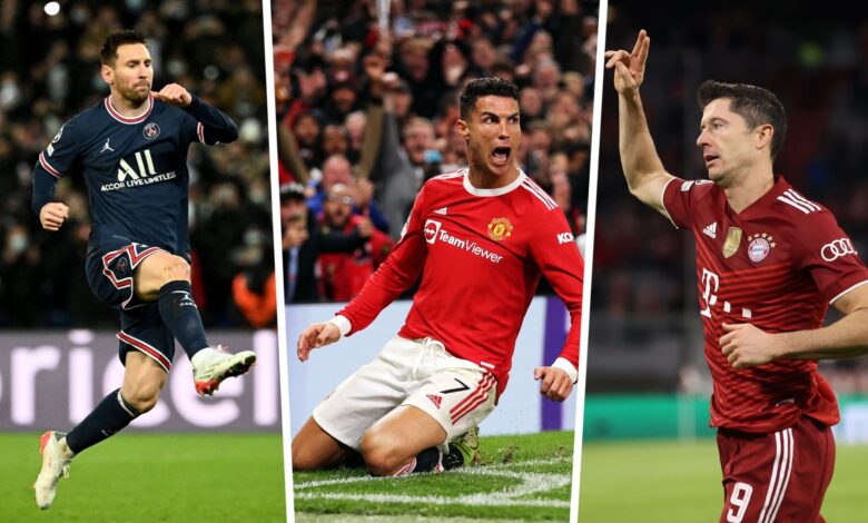 ترتيب هدافي دوري أبطال أوروبا عبر التاريخ: رونالدو يتصدر وميسي يلاحق - GettyImage