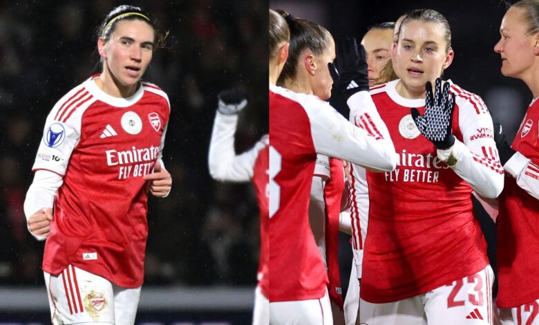 تقييم لاعبات أرسنال: روسو وكالدينتي تقودان الغانرز لربع نهائي دوري الأبطال