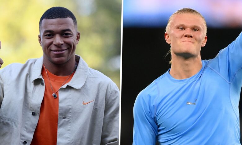 هالاند ومبابي: مقارنة الأهداف والبطولات بين نجمي المستقبل