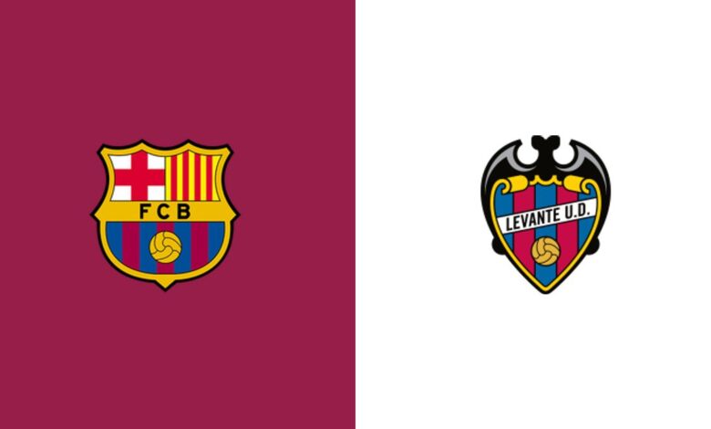 مشاهدة برشلونة وليفانتي: القنوات، الموعد، والبث المباشر للدوري الإسباني -